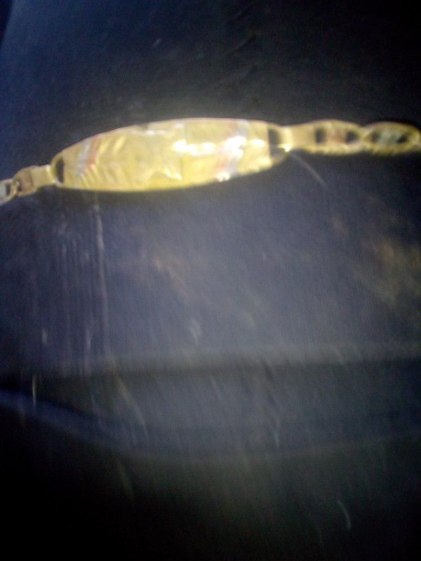 Women's Antique 14k Black Hills Gold Butterfly Bracelet 