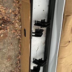 Chevy Silverado Crew Cab Rocker Bars Black Powder Coated 