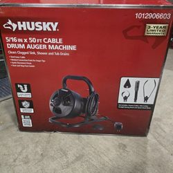 Husky Drum Auger Machine