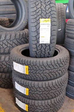 275/55/20 New Tires All Terrain