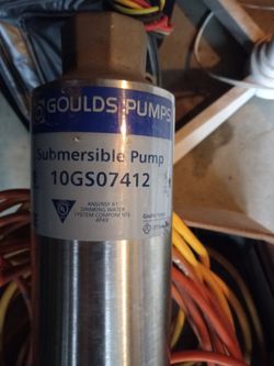 Goulds Well Pump 3/4 HP 4 Wire