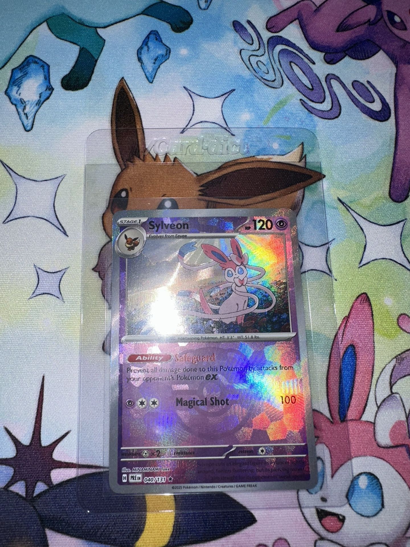 Sylveon Masterball 40/131 Prismatic Evolution 