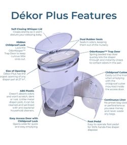 Diaper Pail Dekor 