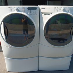 Kenmore Elite H3 Washer And Gas Dryer Set With Steam! 