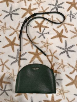 Kate Spade New York Morgan Saffiano Leather Double Zip Dome Crossbody