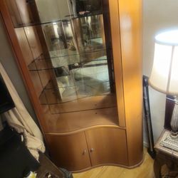 Vintage Curved Cabinet