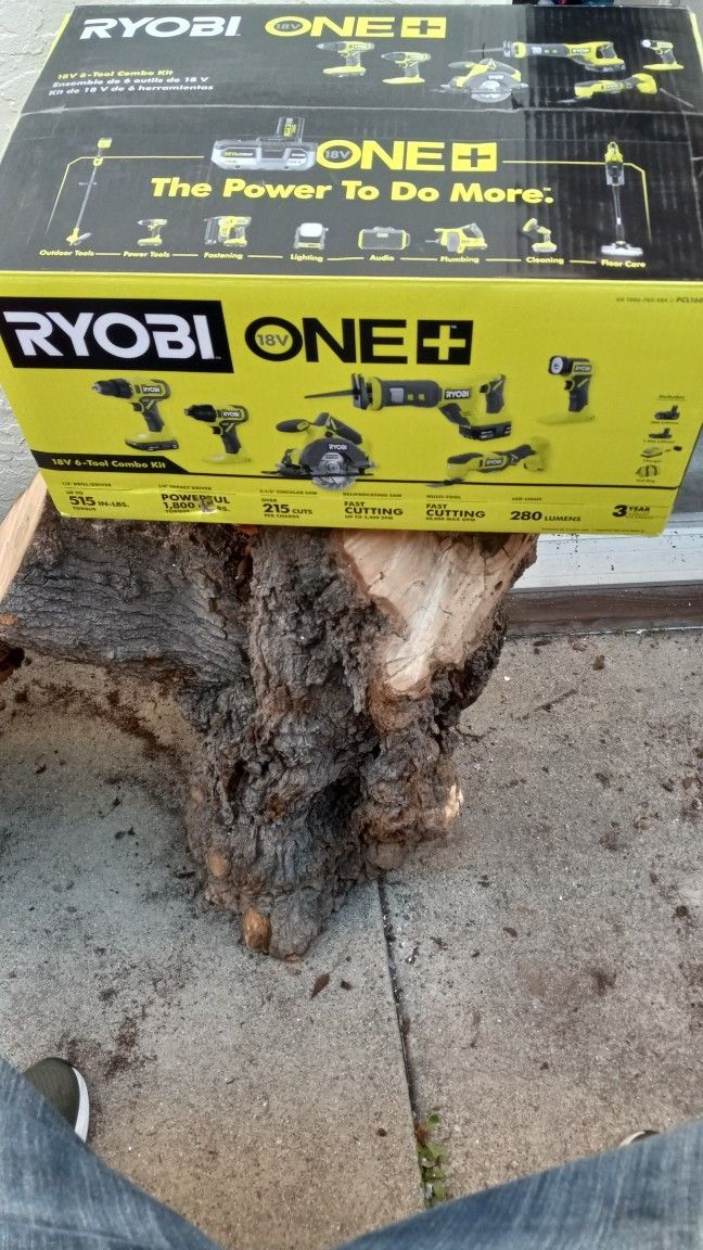 RYOBI COMBINATION SET ALL YOU NEED 