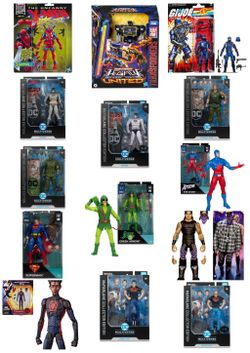 DC MULTIVERSE,  MARVEL LEGENDS! 