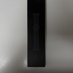 Apple Nike Sport Band Anthracite/Black Fluoroelastomer Strap for Watch 40mm