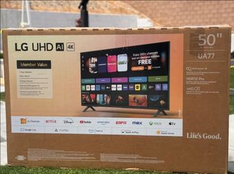 50UA77 50” Lg smart 4k led Uhd tv
