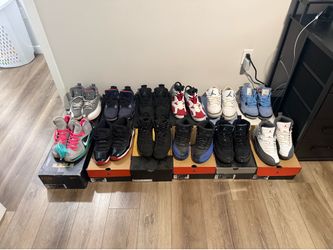 Sneaker collection for sale. Jordan’s size 9.5