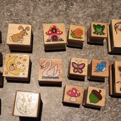 Kids Wooden Stamp Set – Crafts & Art – Holiday Gift / This Week Only
PRICE