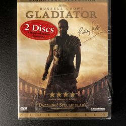 Gladiator (DVD, 2000, 2-Disc Set, Widescreen, Signature Selection) New Sealed