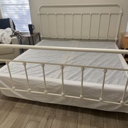 King Size Bed Frame With Box Springs