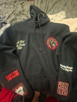 Crooks and castles hoodie and sweatpants set XL