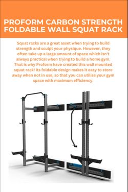 Pro-form Carbon Strength Foldable Wall Rack (Pick up only)