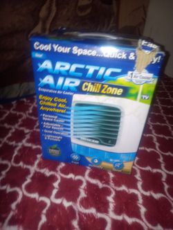Arctic air chill zone  evaporative cooler