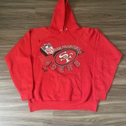 Vintage San Francisco 49ers Hoodie Jacket Hat SnapBack Starter Jersey 