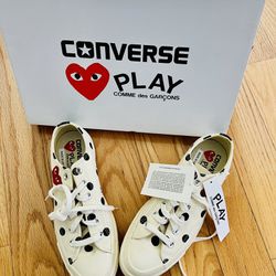 NEW!! Converse Chuck Taylor Polka Dot Low-Top Sneakers