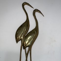 Brass Herons Wall Decoration 