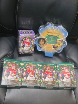 2025 Panini Select Football Blaster Box! 4 Hanger Box! Omarion Hampton Clover Tin! New Factory Sealed!