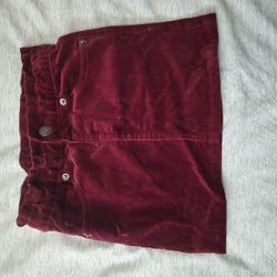 Girls Suede Skirt 