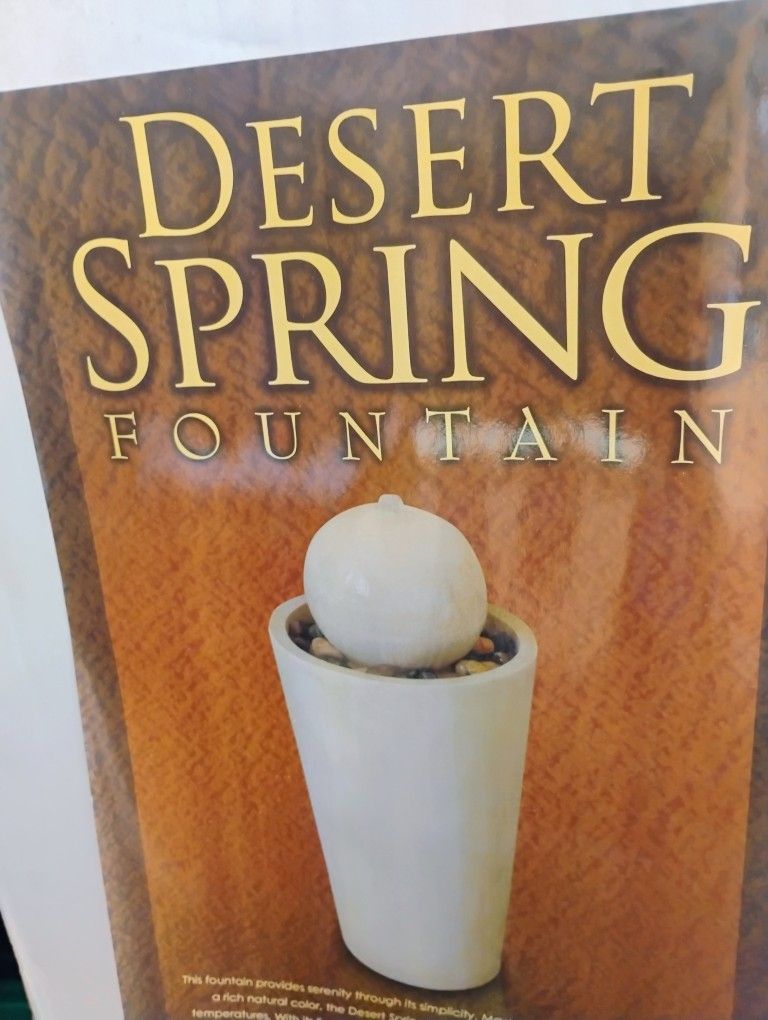 Desert Spring Fountains X3