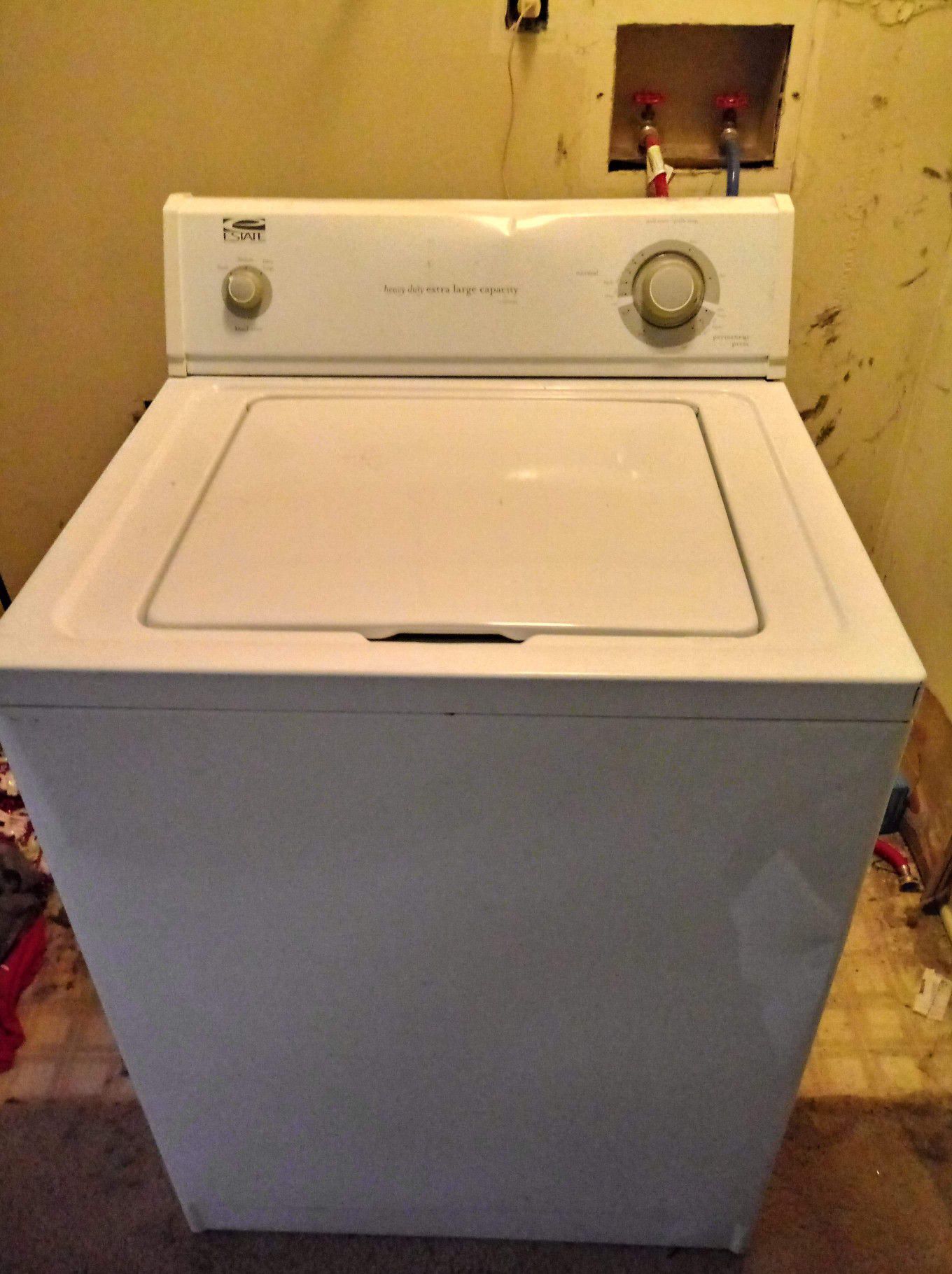 ESTATE Washer and GE Dryer