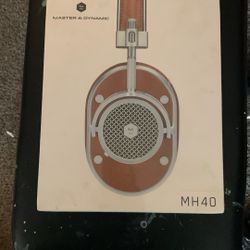 Master And Dynamic Studio Headphones MH40 Sealed