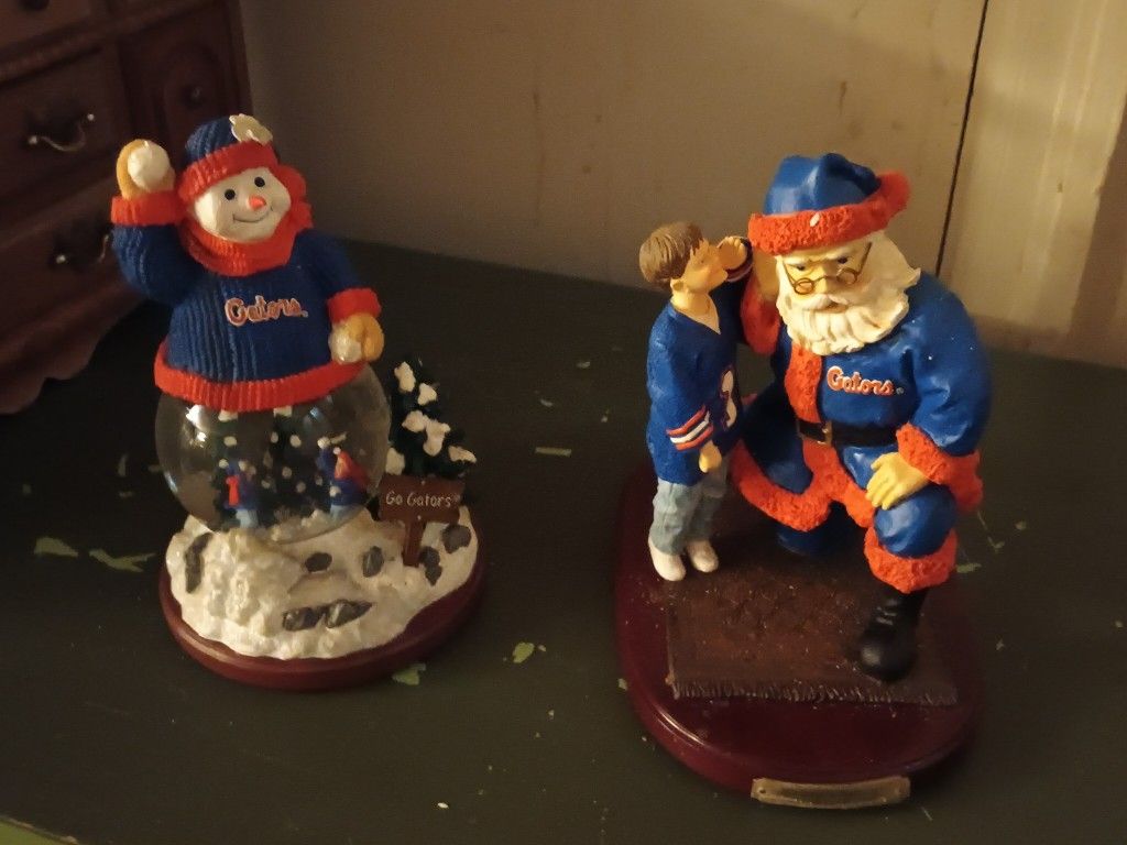 Florida Gators Christmas Figurines For Sale 