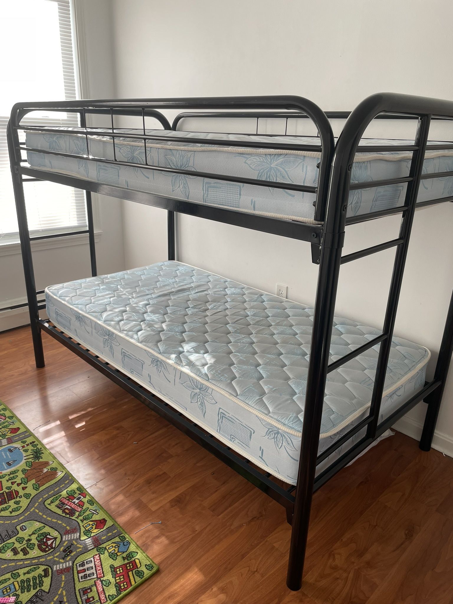 Black Metal Bunk Bed