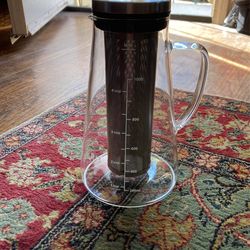 Oval ware 34 Oz Cold Brew Iced Coffee Brewing Carafe 