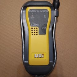 Combustible gas leak detector.