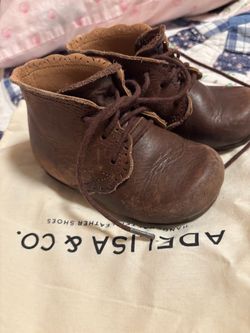 Adelisa and Co genuine leather toddler shoes