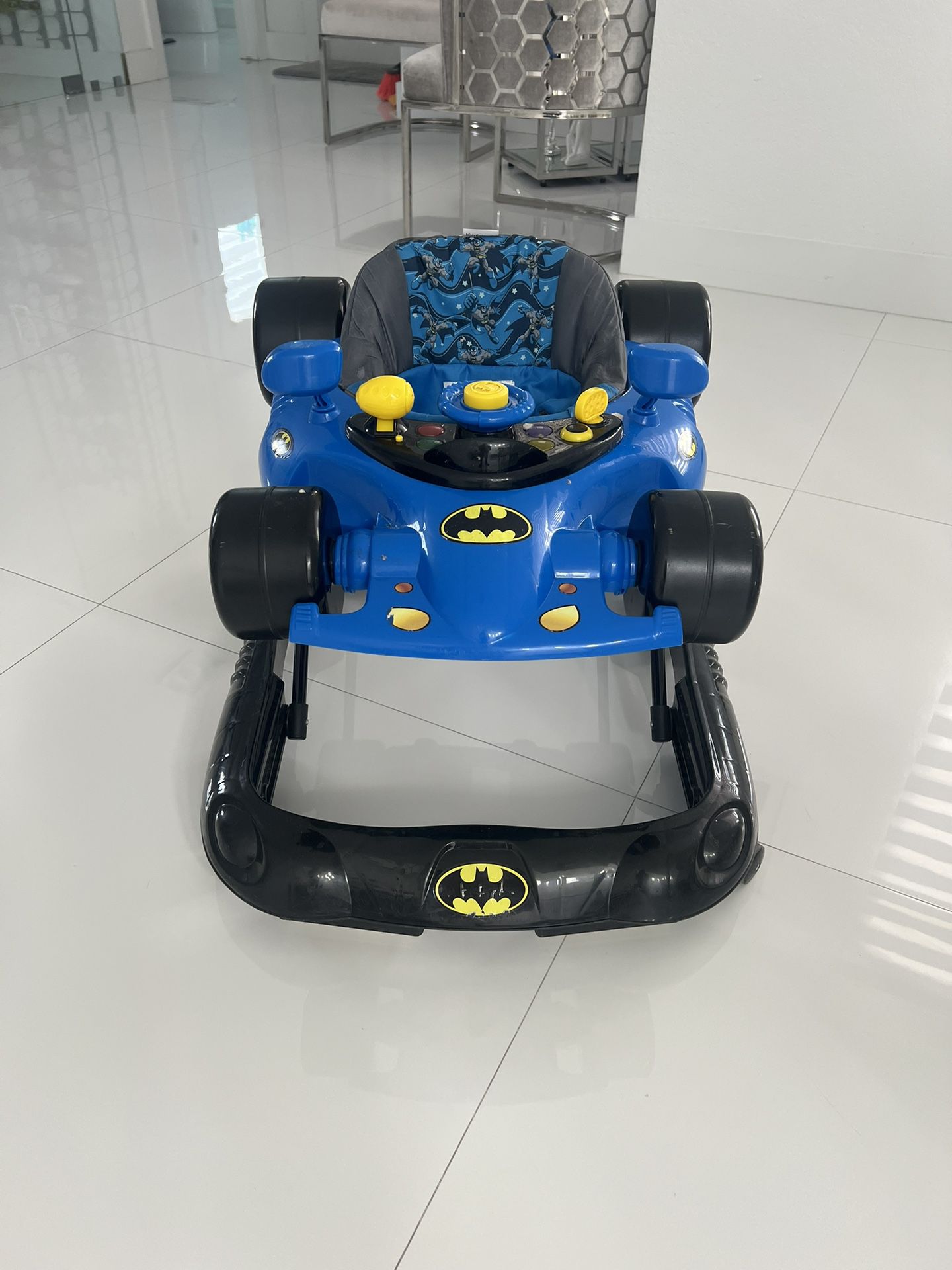  Batman Baby Activity Station Race Car Walker with Lights