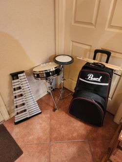 Drum And Xylophone Set For Band Students
