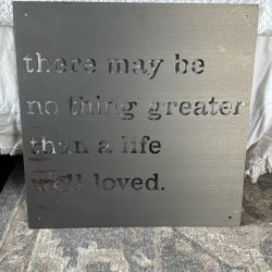 Metal Sign 