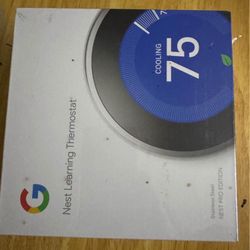 Brand New Thermostat Nest