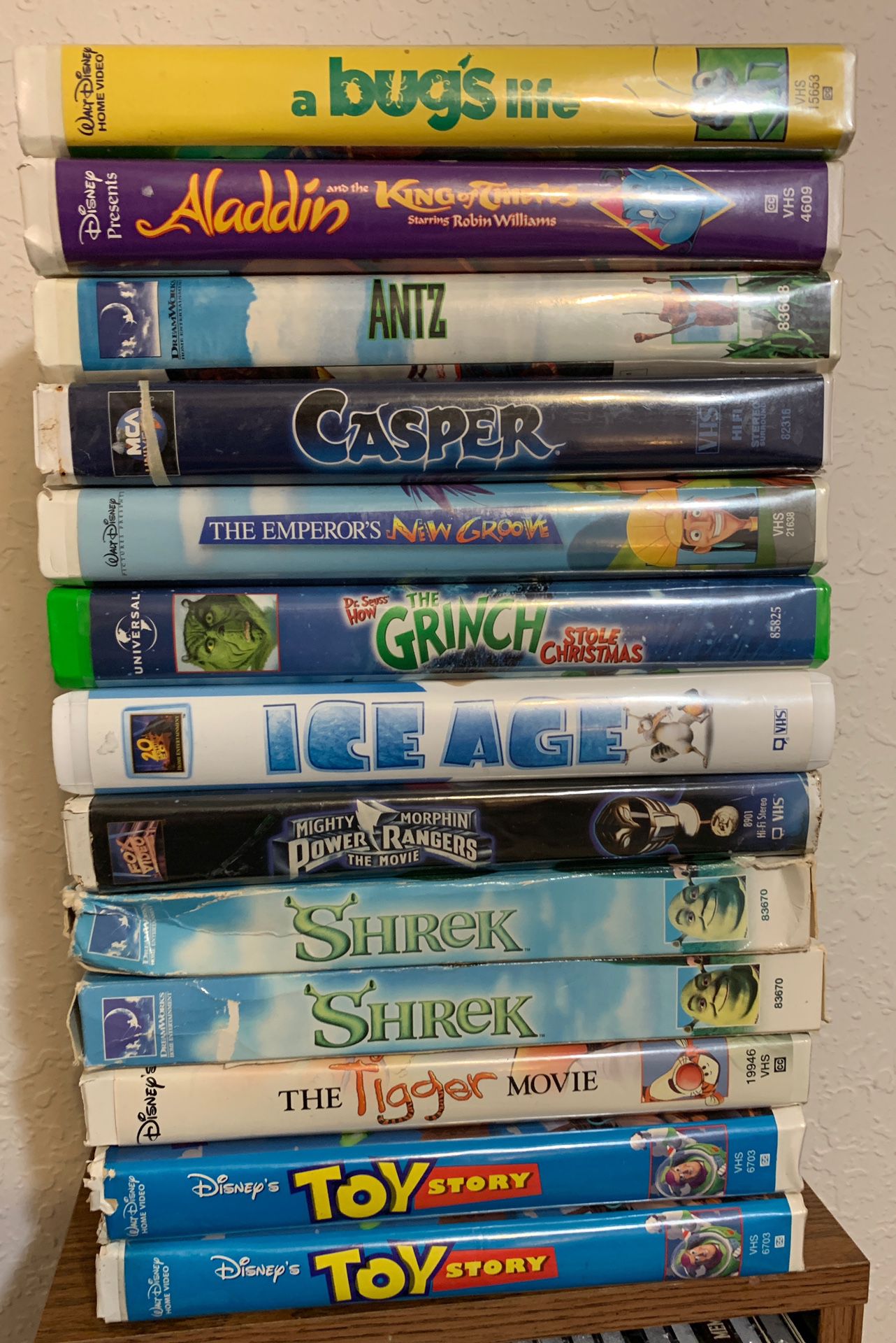 Children’s VHS Movies $1 Each(Check List in Description)