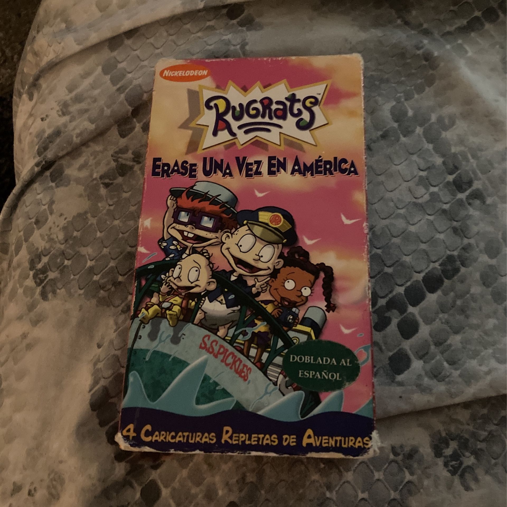Rugrats - Discover America (VHS, 2001, Spanish Dub)