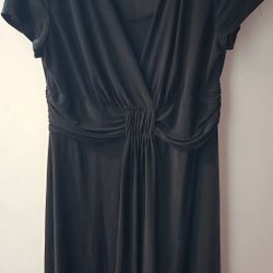 Dress Barn Size 16 Black Dress
