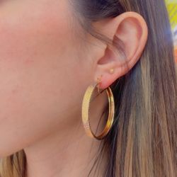14k Hoop Earrings