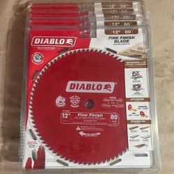 DIABLO 12in. x 80-Tooth Fine Finish Saw Blade for Wood. Tools,battery 