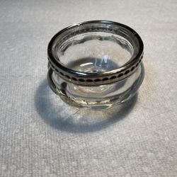 Antique Glass Pill-Trinket Box
