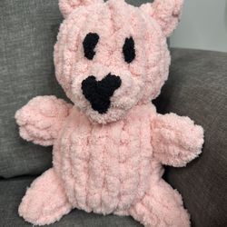 Pink Stuffed Bear 