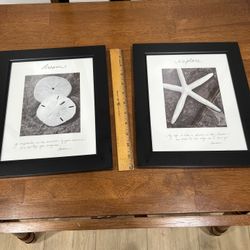 Two Framed Pictures