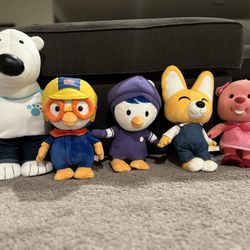 Pororo Plush Dolls