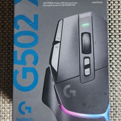 Logitech G502 X Plus Lightspeed Wireless Optical Mouse - LIGHTFORCE hybrid switches, LIGHTSYNC RGB. Open Box.  Price Is Firm. 