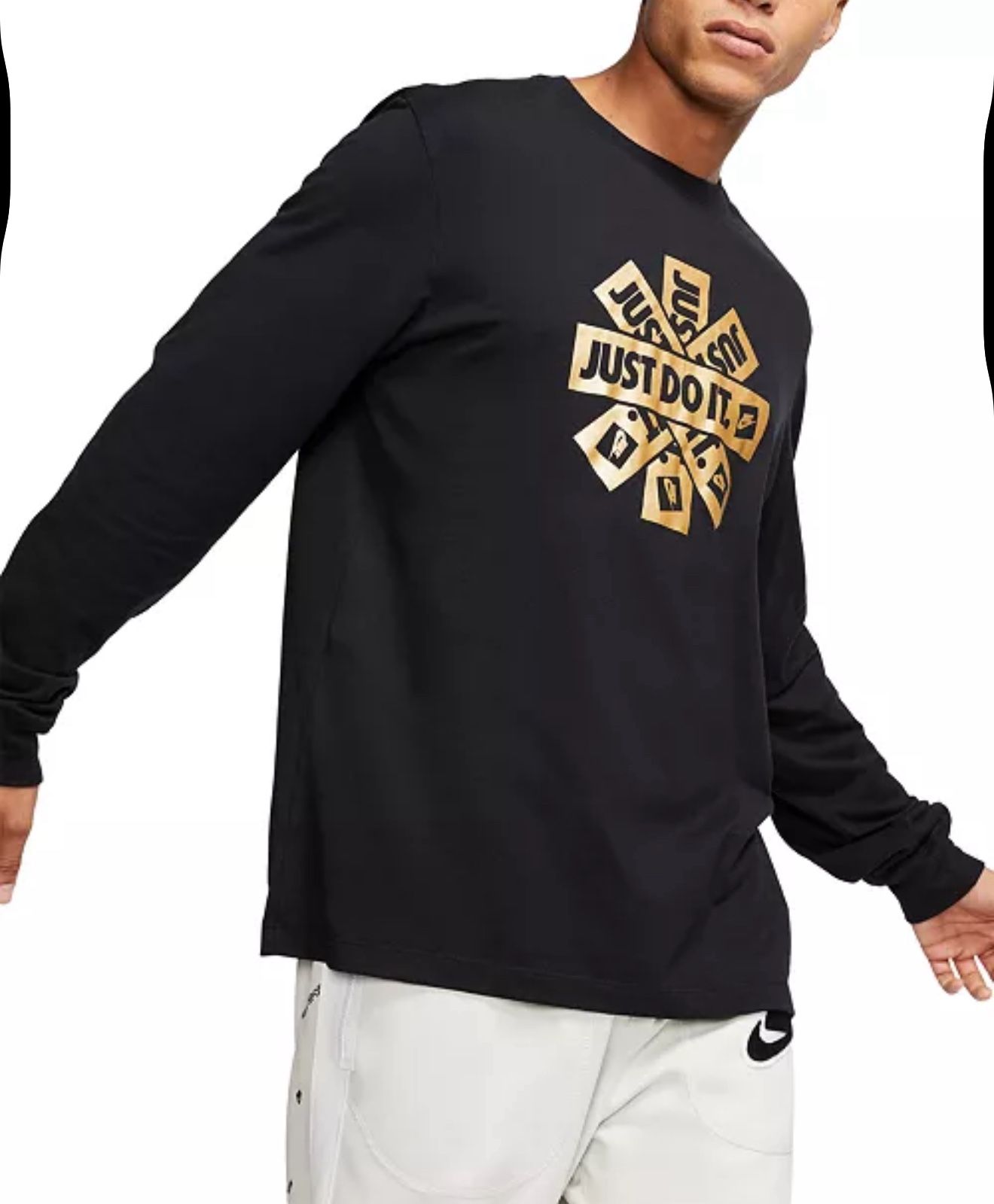 Nike JDI Fleece Pants and Long Sleeve Shirt Set