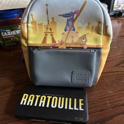 Ratatouille Backpack And Wallet 